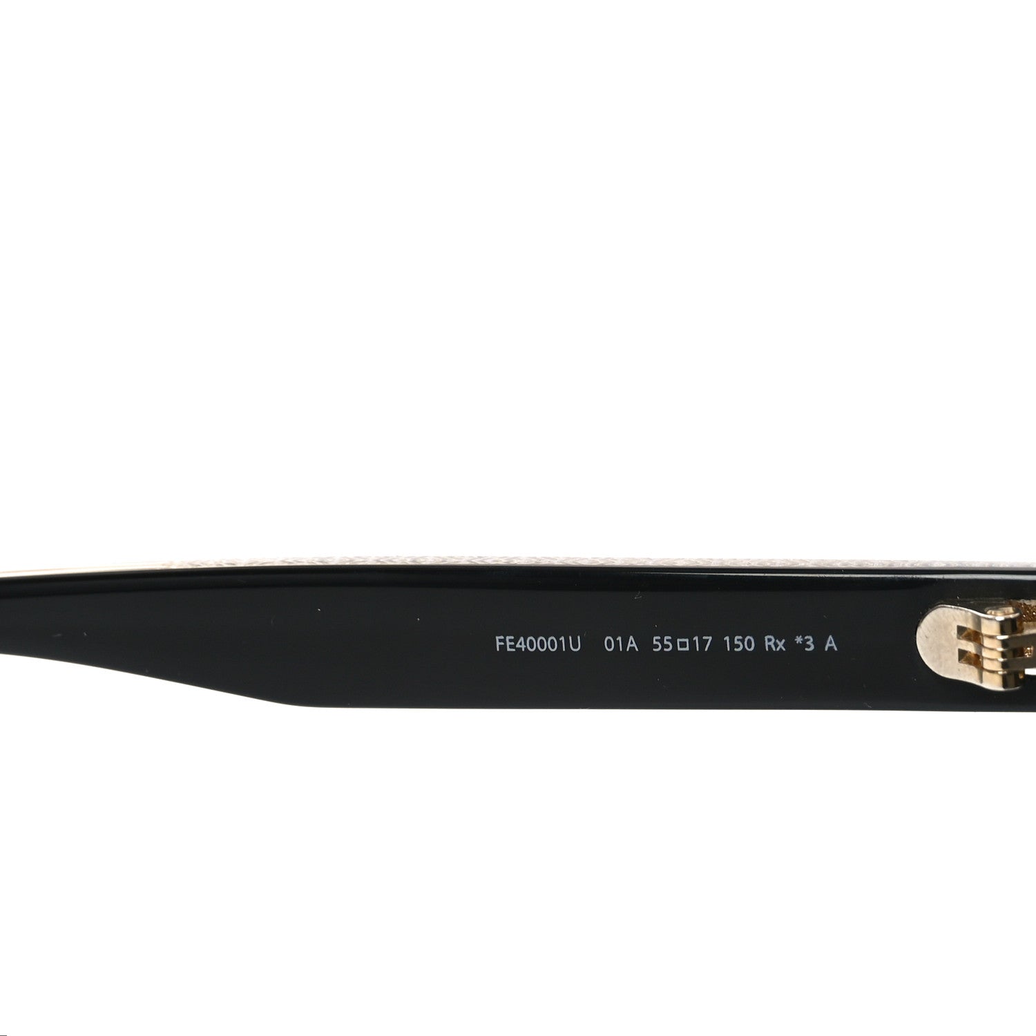 Fendi Square Sunglasses FE40001U Black 6 of 7