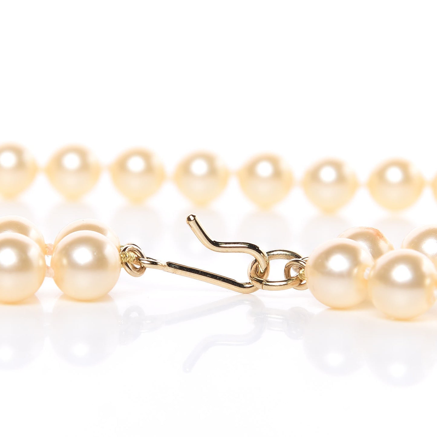 Pearl CC Double Strand Belt Gold