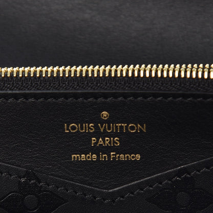 Louis Vuitton Monogram Cuir Plume Very Wallet Black 6 of 9