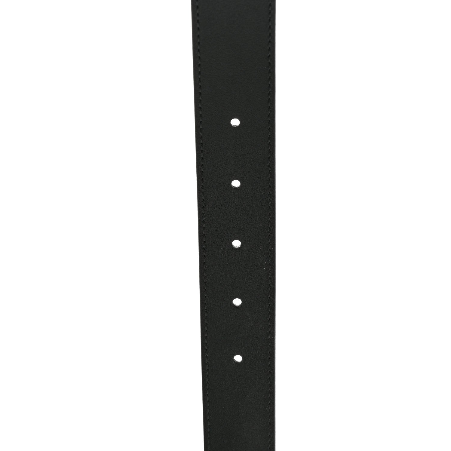 Gucci Calfskin Double G 30mm Belt 80 32 Black 4 of 5