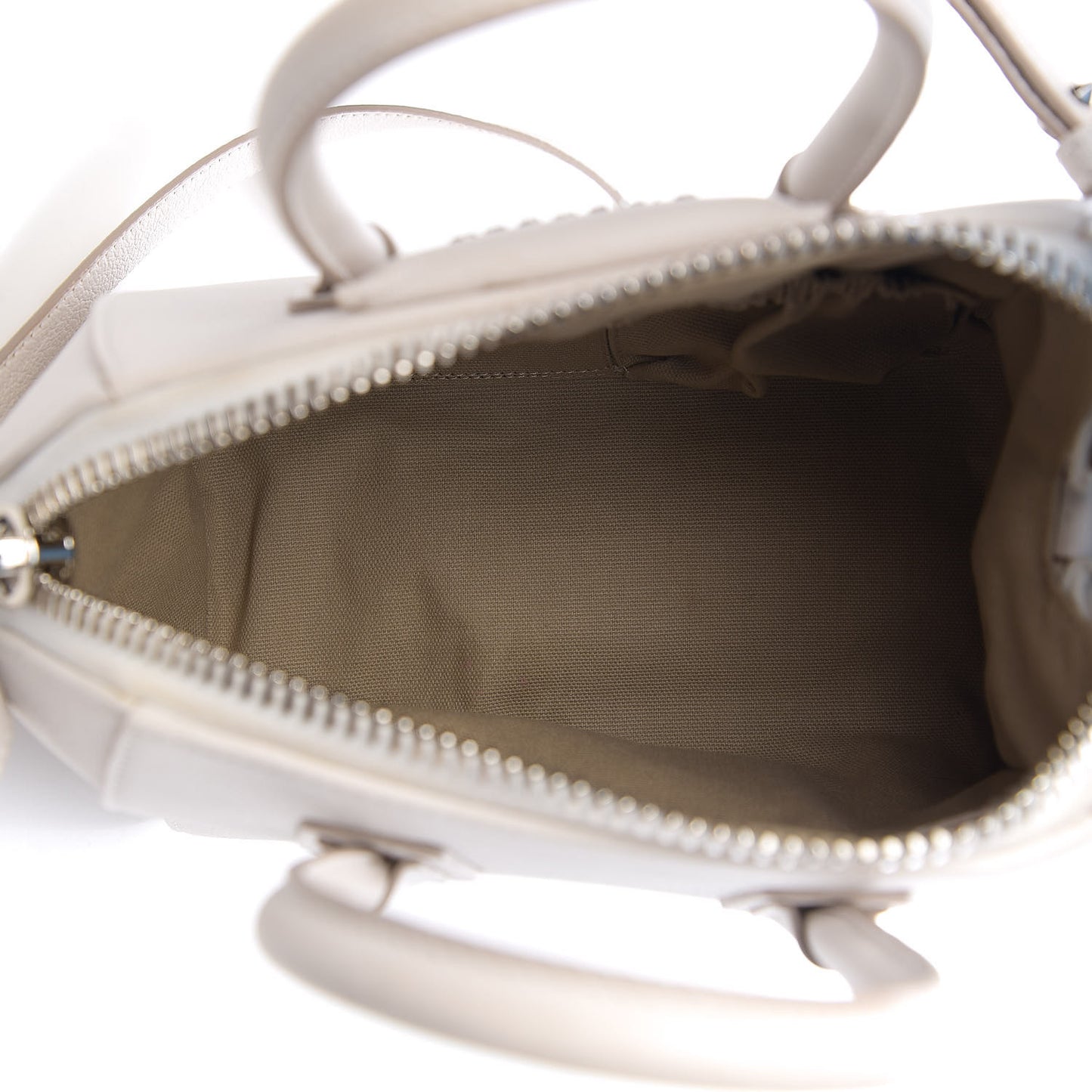 Sugar Goatskin Mini Antigona White