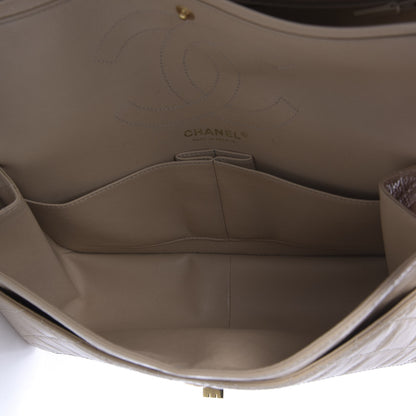 Chanel Distressed Patent Quilted 2.55 Reissue 226 Flap Beige 5 of 11
