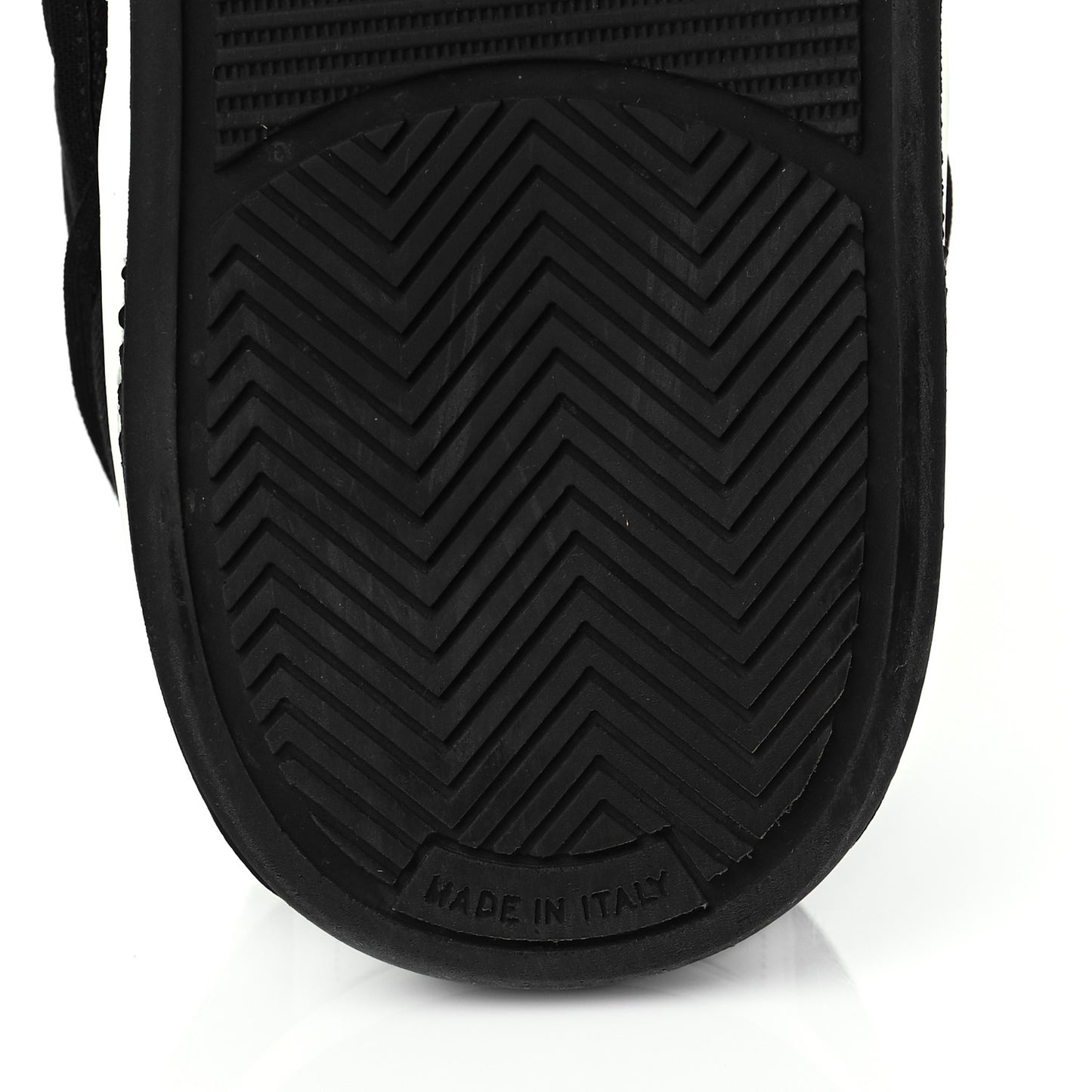 Fabric Womens Logo Sneakers 38 Black White