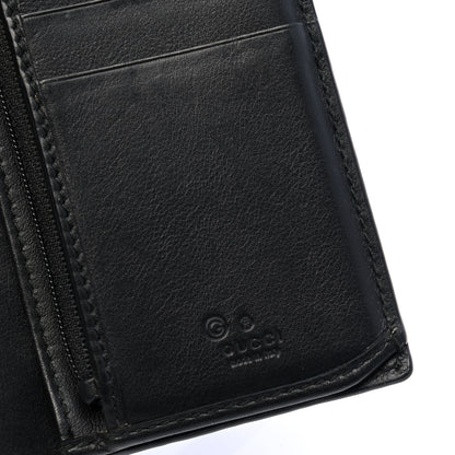 Gucci Microguccissima Bi-Fold Organizer Wallet Black 4 of 5