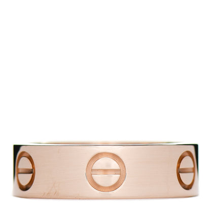 Cartier 18K Pink Gold 5.5mm LOVE Ring 52 6 1 of 5