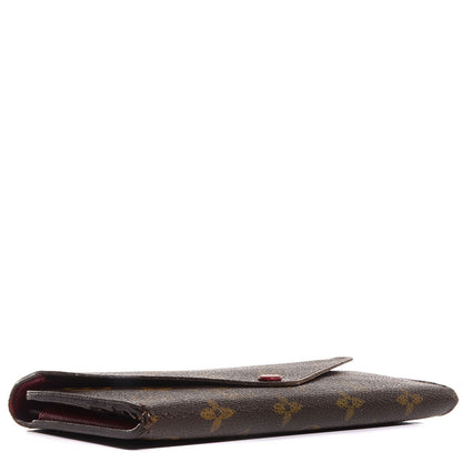 Louis Vuitton Monogram Josephine Wallet Red 3 of 8