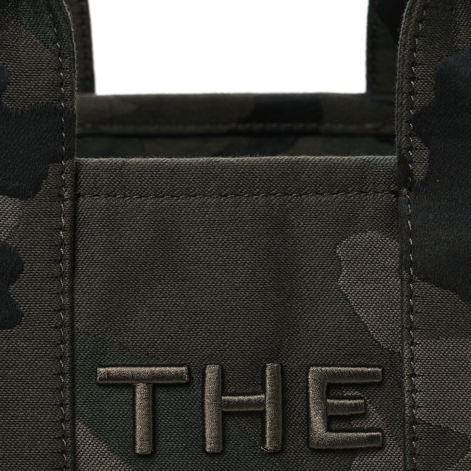 Marc Jacobs Canvas Camouflage Small The Tote Bag Khaki 8 of 11