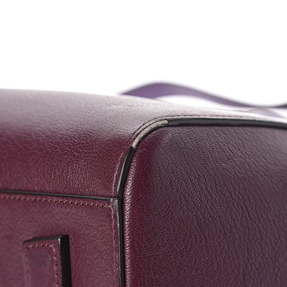 Givenchy Sugar Goatskin Small Tri-Color Antigona Oxblood Violet Orange 11 of 11