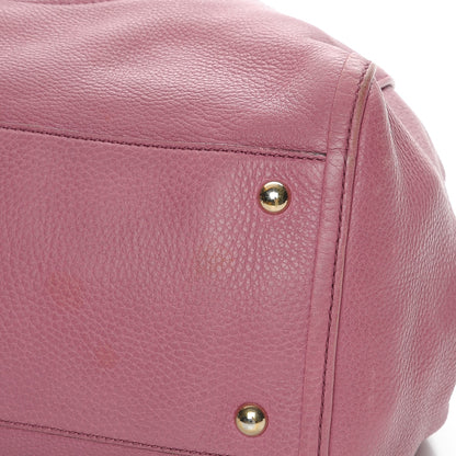 Gucci Pebbled Calfskin Medium Soho Shoulder Bag Fresia Rose 3 of 15