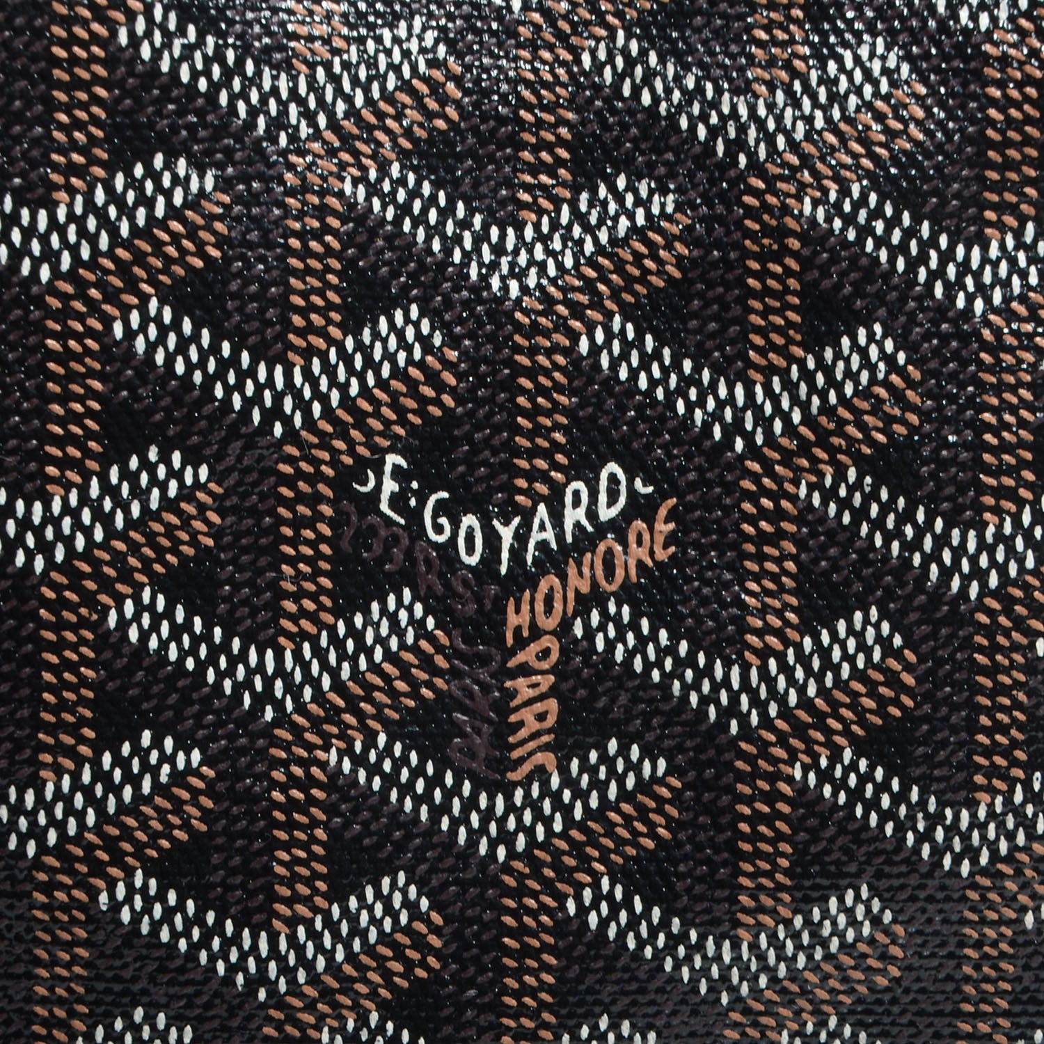 Goyard Goyardine Saint Louis PM Black 8 of 8