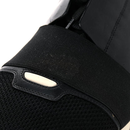Balenciaga Mesh Calfskin Neoprene Suede Mens Race Runner Sneakers 45 Black 18 of 23