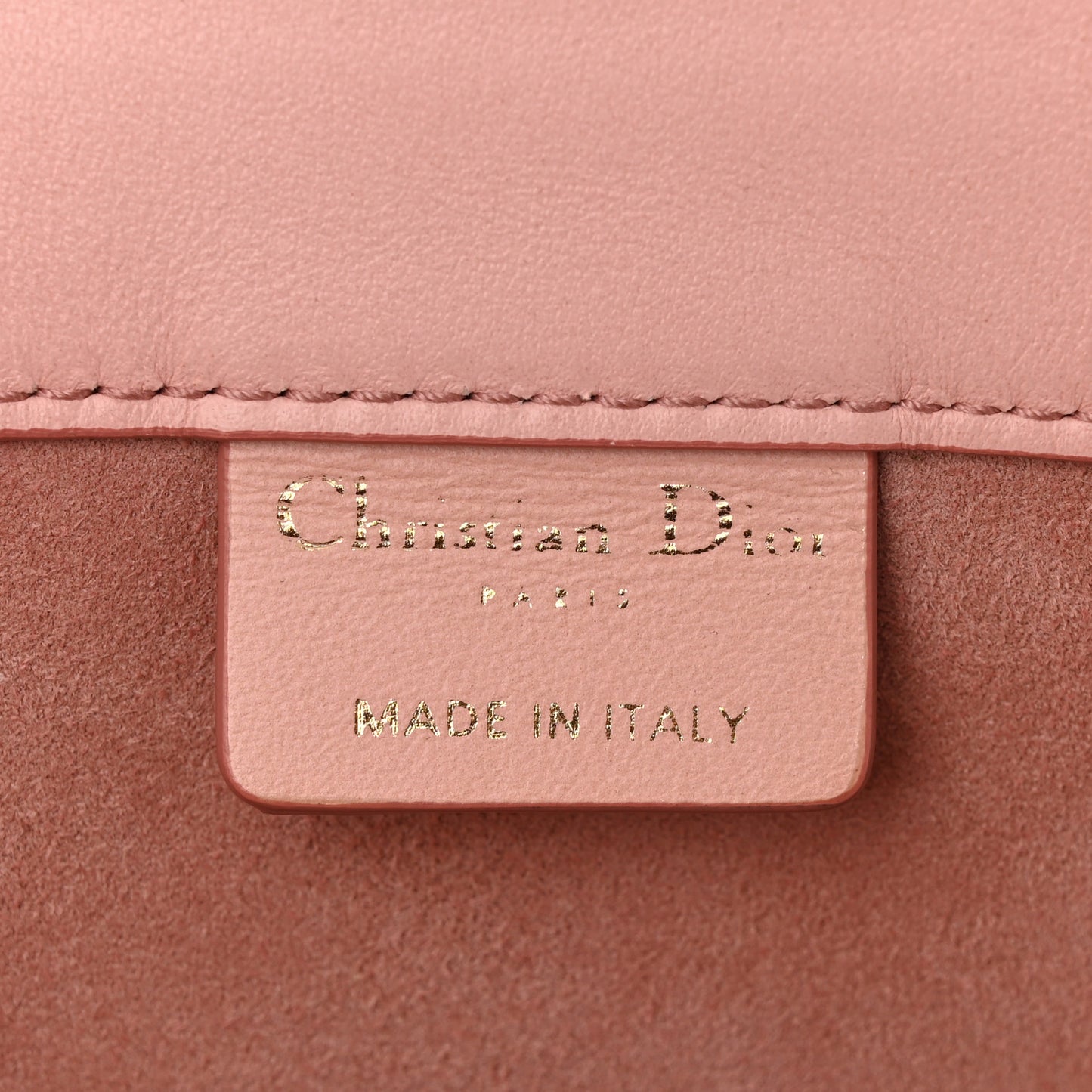 Gradient Smooth Calfskin Embossed Medium Book Tote Pink
