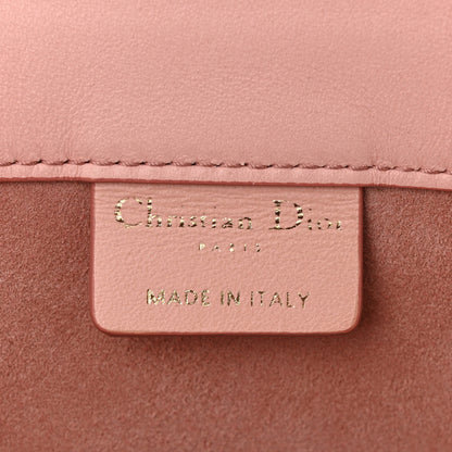 Christian Dior Gradient Smooth Calfskin Embossed Medium Book Tote Pink 6 of 10