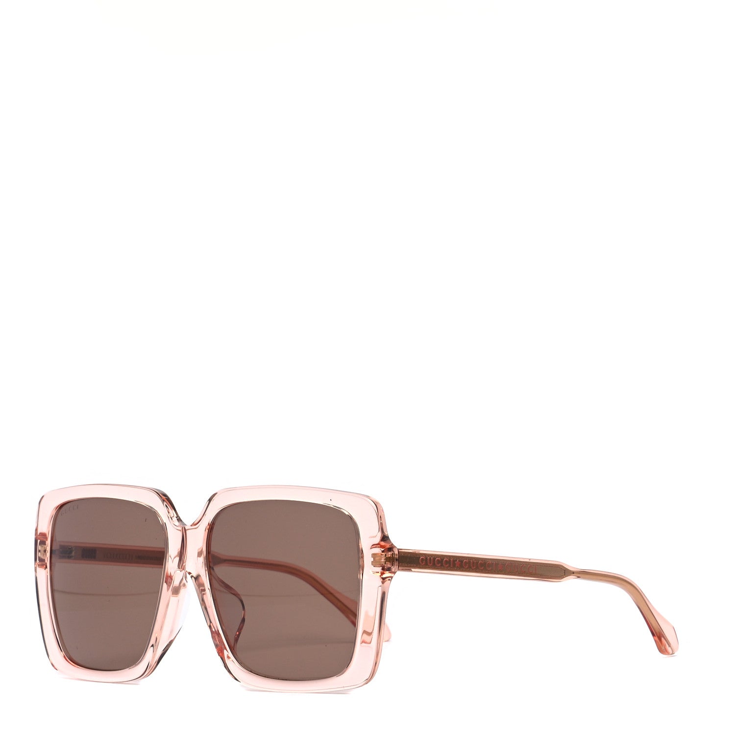 Gucci Acetate Square Frame Sunglasses GG0567SA Pink 1 of 7