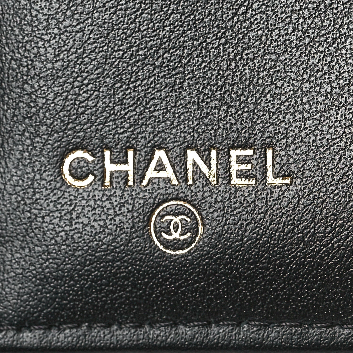 Chanel Caviar Quilted Compact Boy Wallet Black 6 of 7