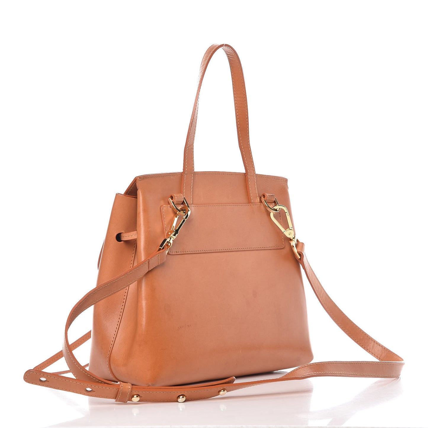 Calfskin Mini Lady Bag Camello Rosa
