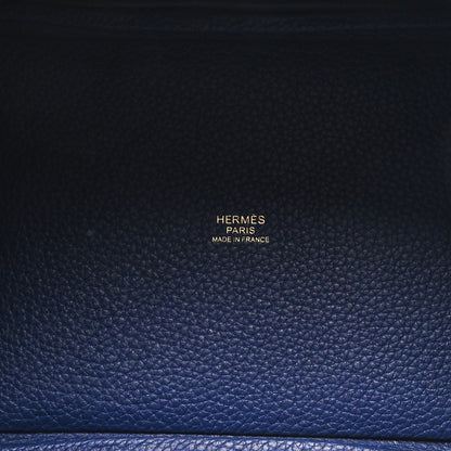 Hermes Taurillon Maurice Picotin Lock 18 Bleu Saphir 5 of 12