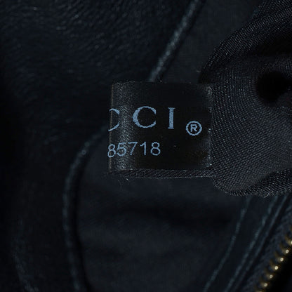 Gucci Monogram Large Indy Top Handle Bag Black 16 of 18