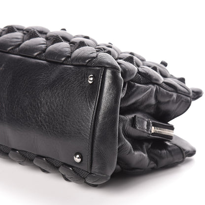 Chanel Lambskin Quilted 3D Point Tote Black 11 of 11