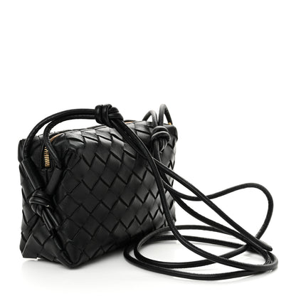 Bottega Veneta Nappa Intrecciato Mini Loop Camera Bag Black 3 of 10