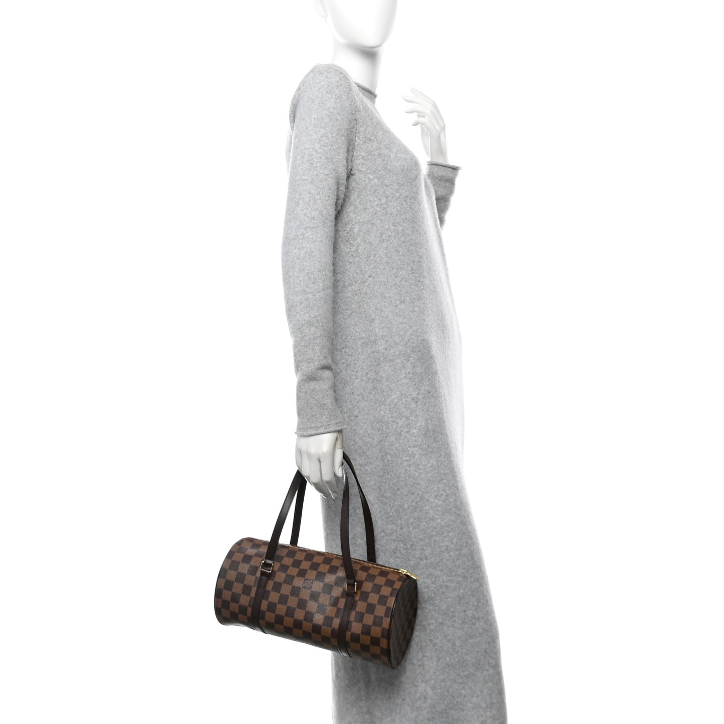 Damier Ebene Papillon 30 With Companion