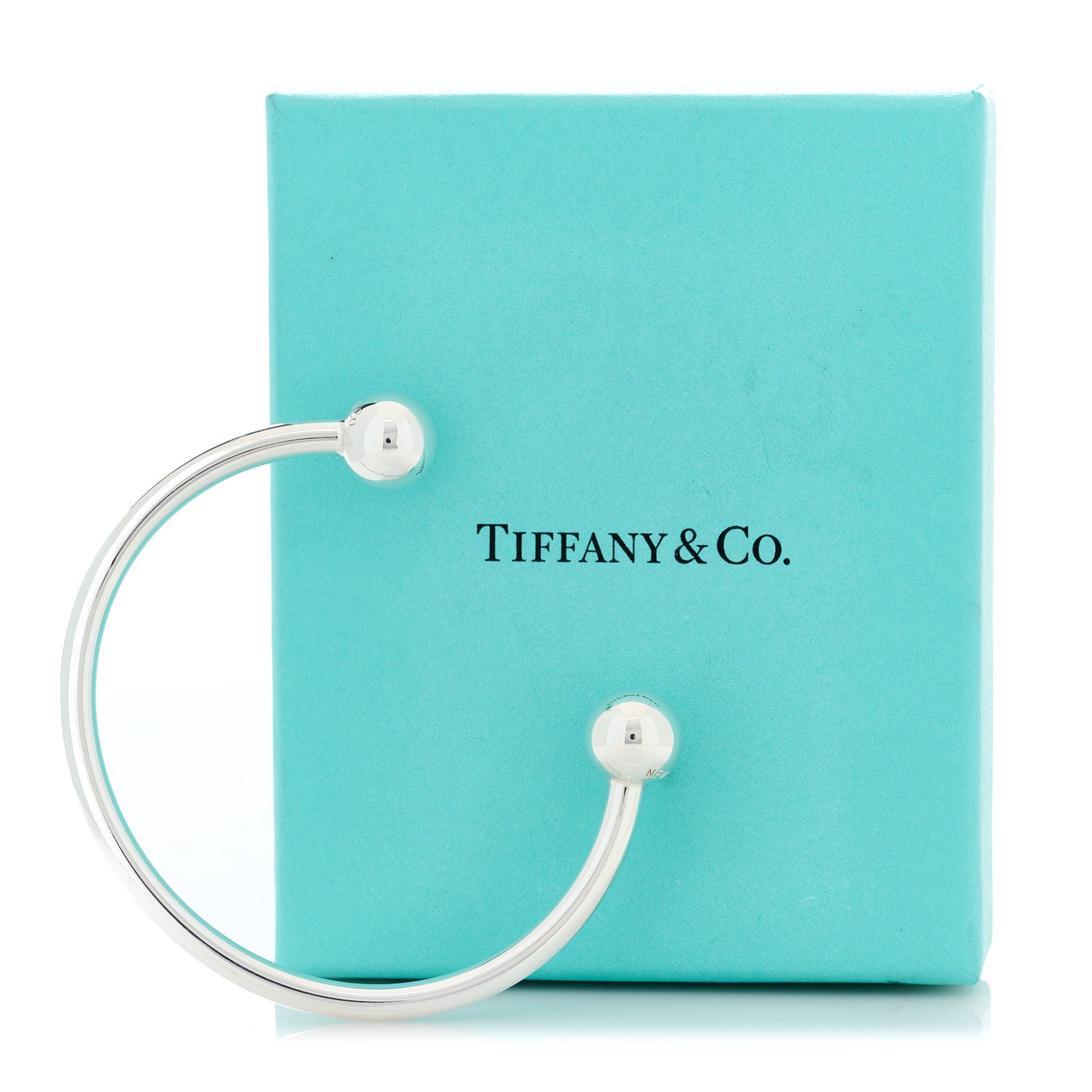 Tiffany Sterling Silver HardWear Ball Wire Bracelet 4 of 4