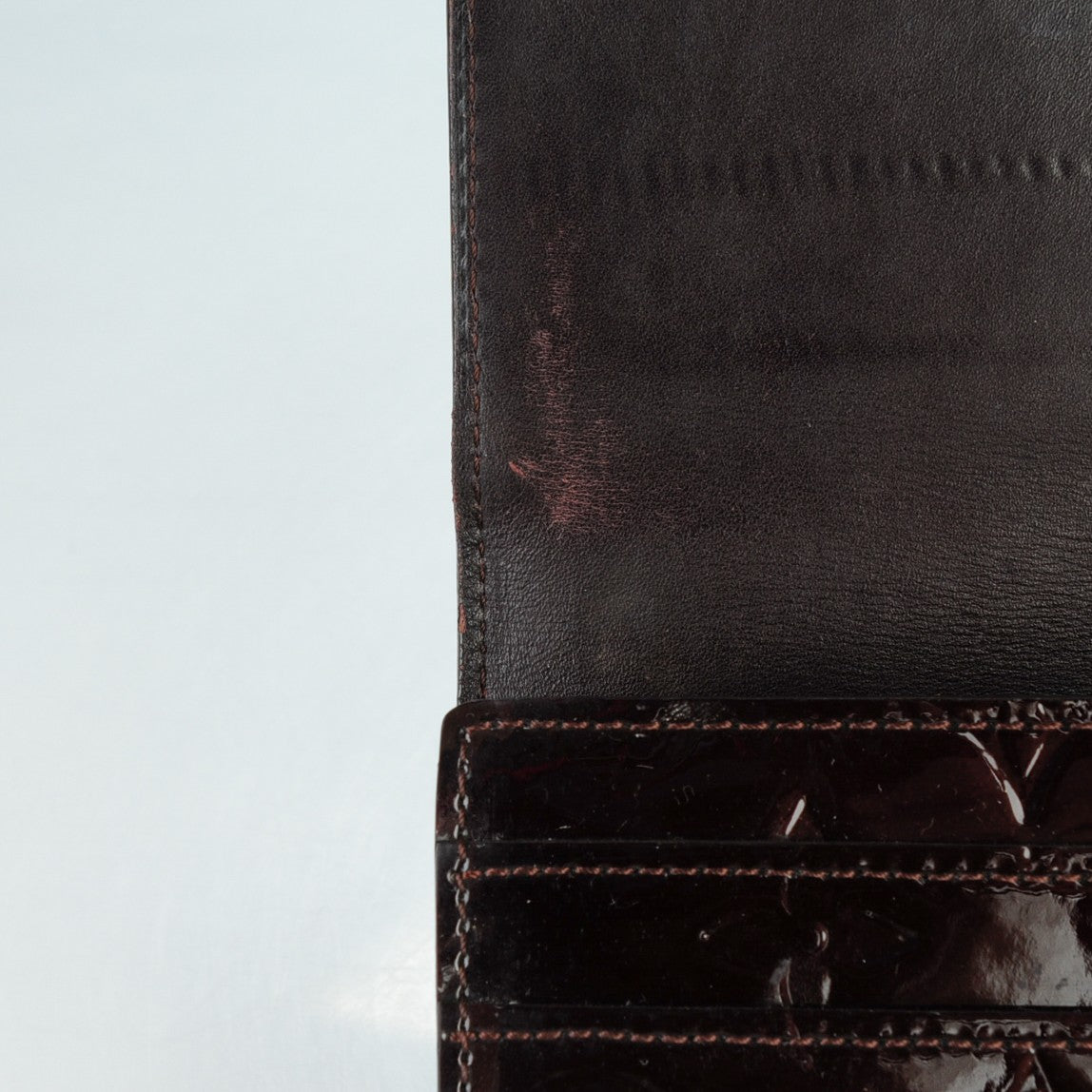 Vernis Sarah Wallet Amarante