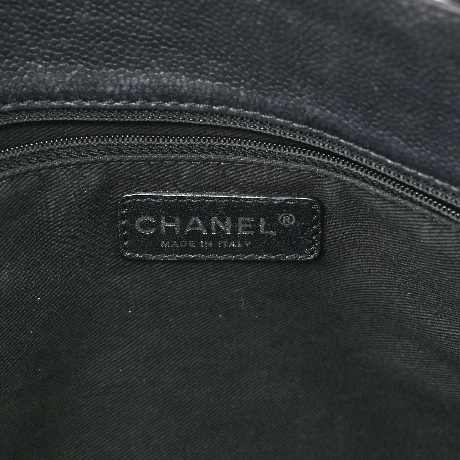 Chanel Caviar Quilted Grand Shopping Tote GST Black 6 of 11