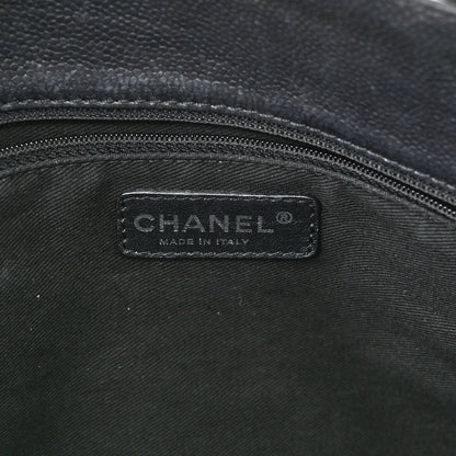 Chanel Caviar Quilted Grand Shopping Tote GST Black 6 of 11