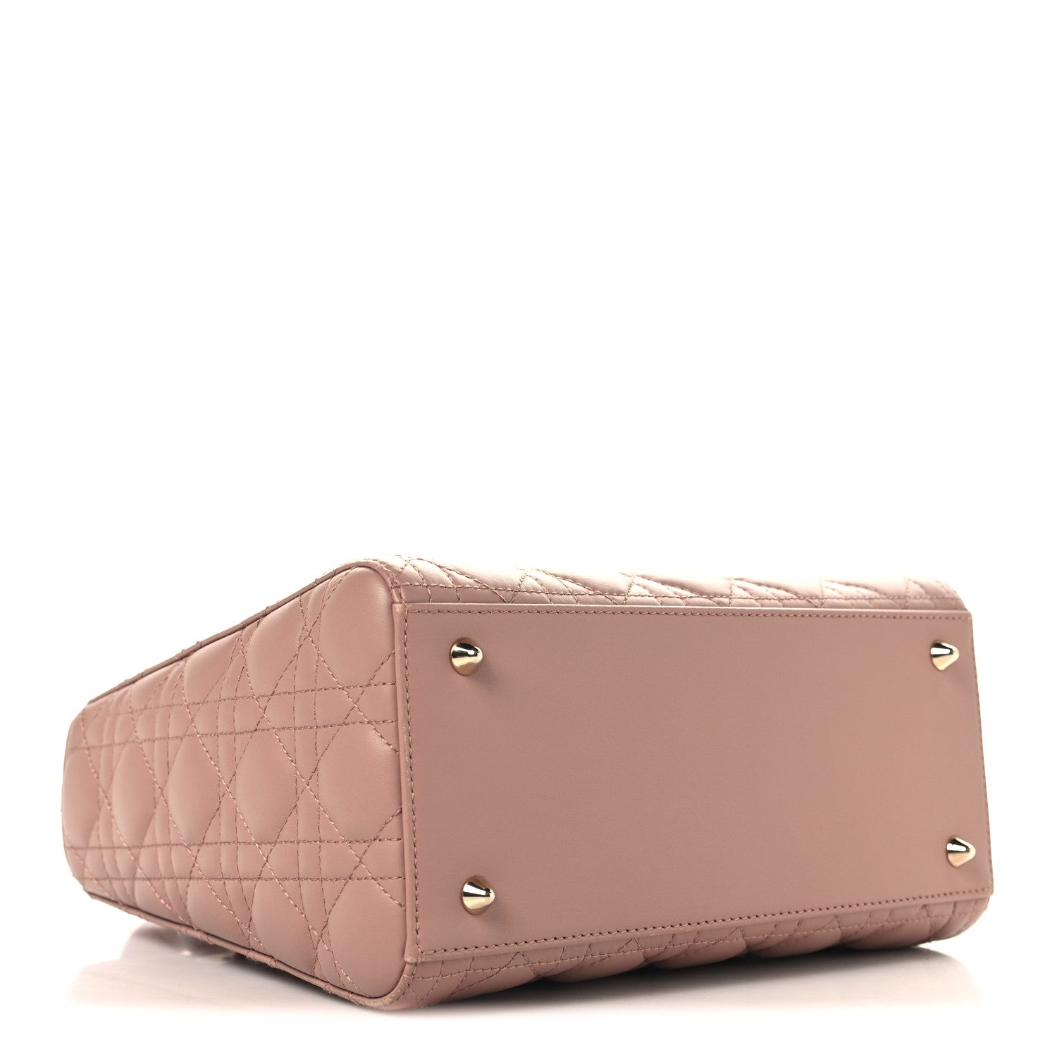 Christian Dior Lambskin Cannage Medium Lady Dior Fard 4 of 13