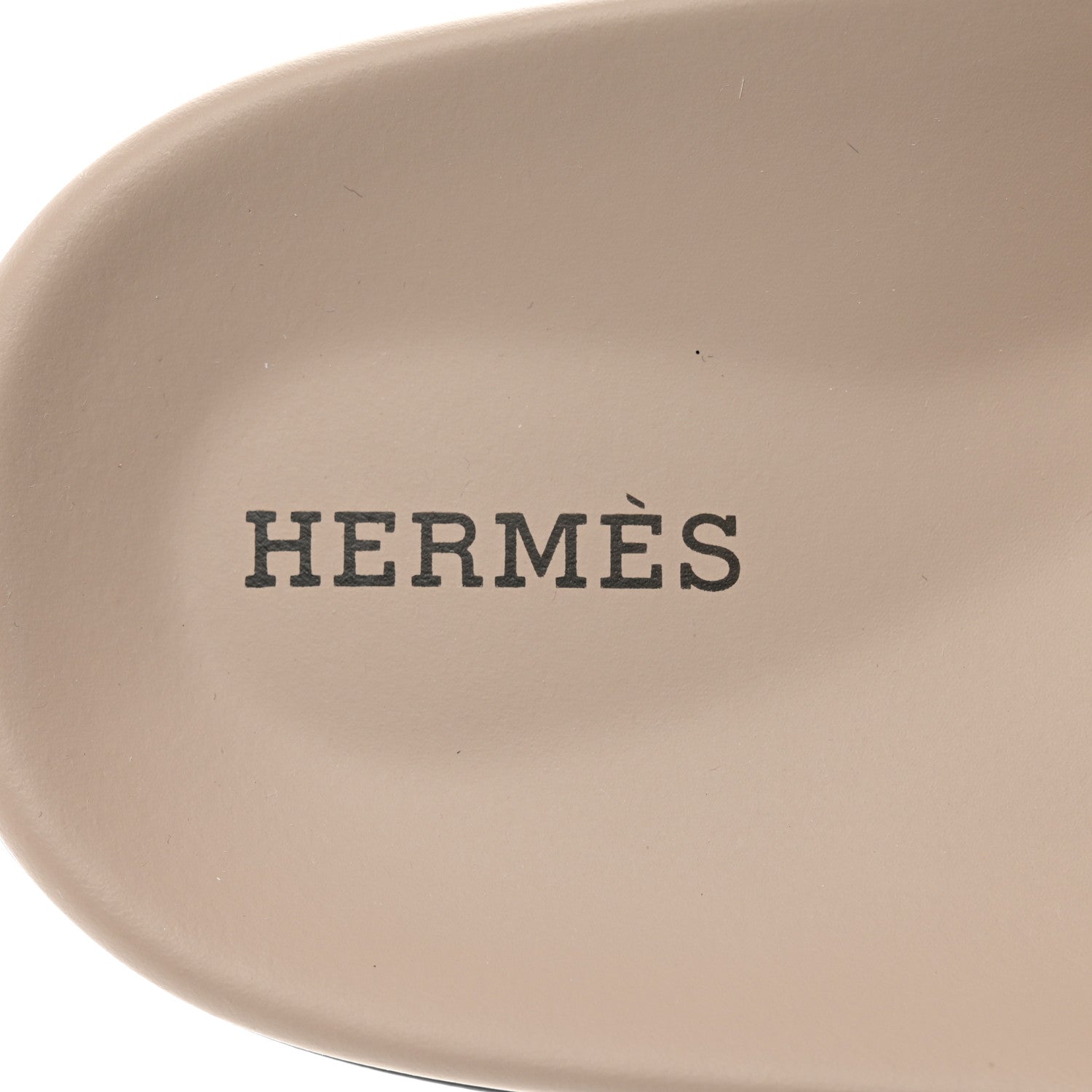 Hermes Calfskin Womens Chypre Sandals 40 Beige Mastic 7 of 9