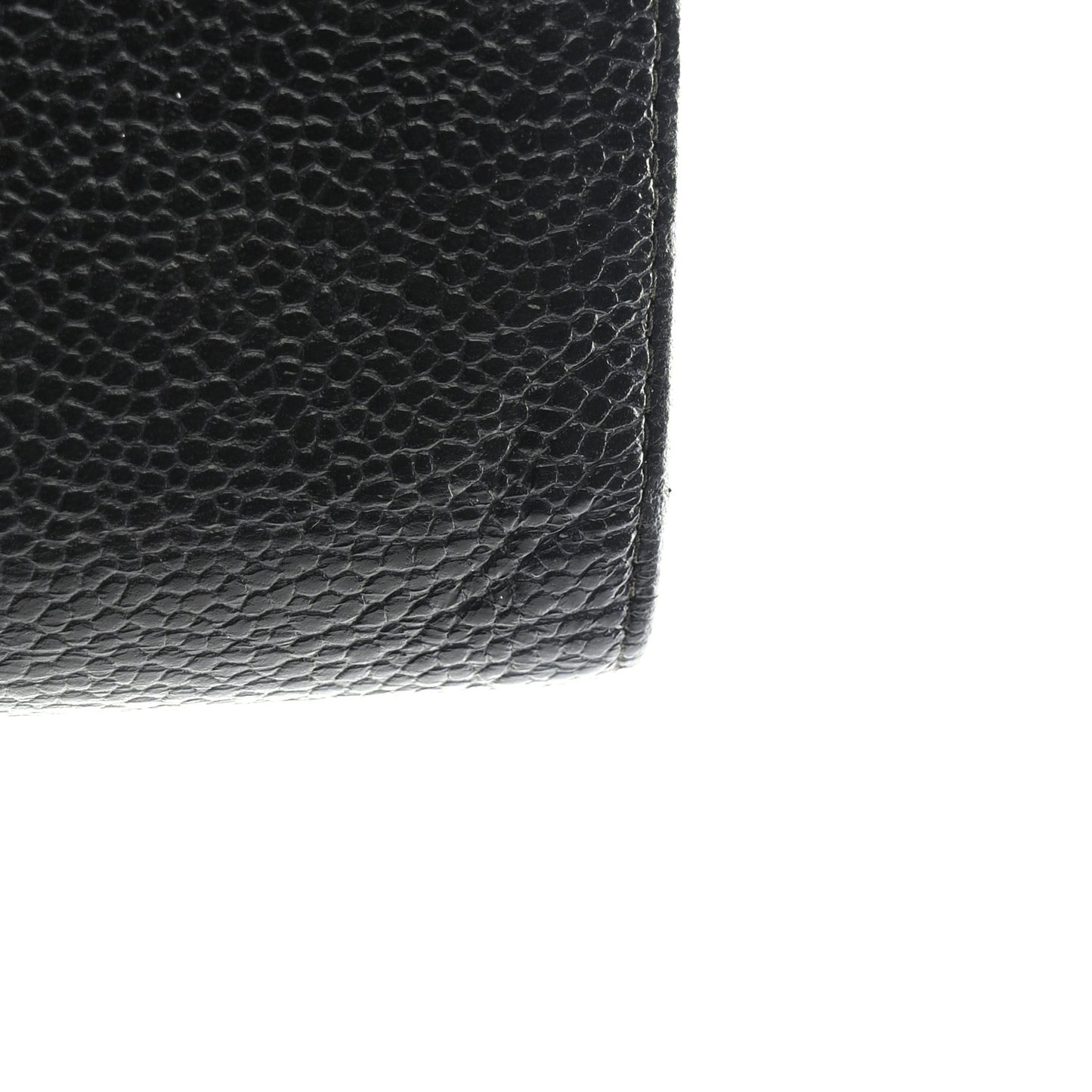 Caviar Timeless CC French Wallet Black