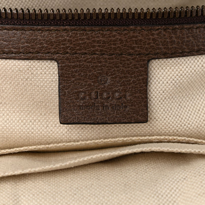 Gucci GG Supreme Monogram Calfskin Web Small Ophidia Day Backpack Beige Ebony New Acero 6 of 11