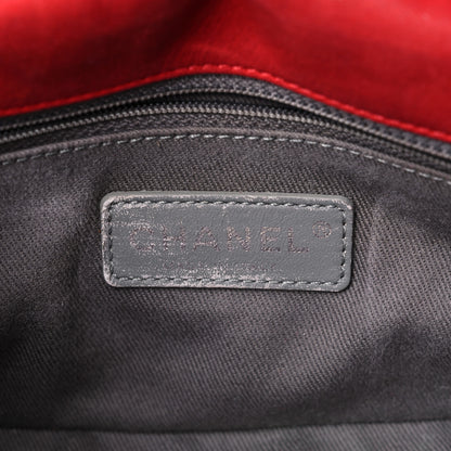Chanel Iridescent Calfskin Diamond Stitch Small Flap Red 6 of 20
