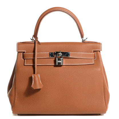 Hermes Togo Kelly Retourne 28 Gold 1 of 26