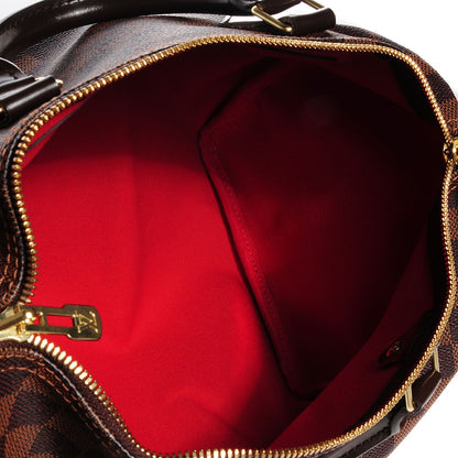 Louis Vuitton Damier Ebene Speedy Bandouliere 30 6 of 9