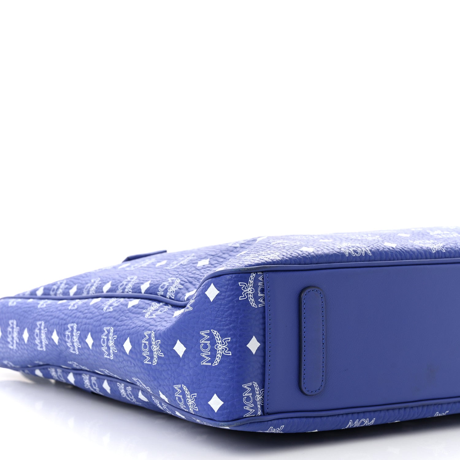 MCM Visetos Klassik Tote Blue 9 of 13