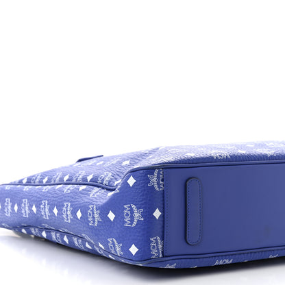 MCM Visetos Klassik Tote Blue 9 of 13