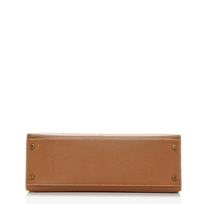 Hermes Courchevel Kelly Sellier 32 Gold 6 of 29