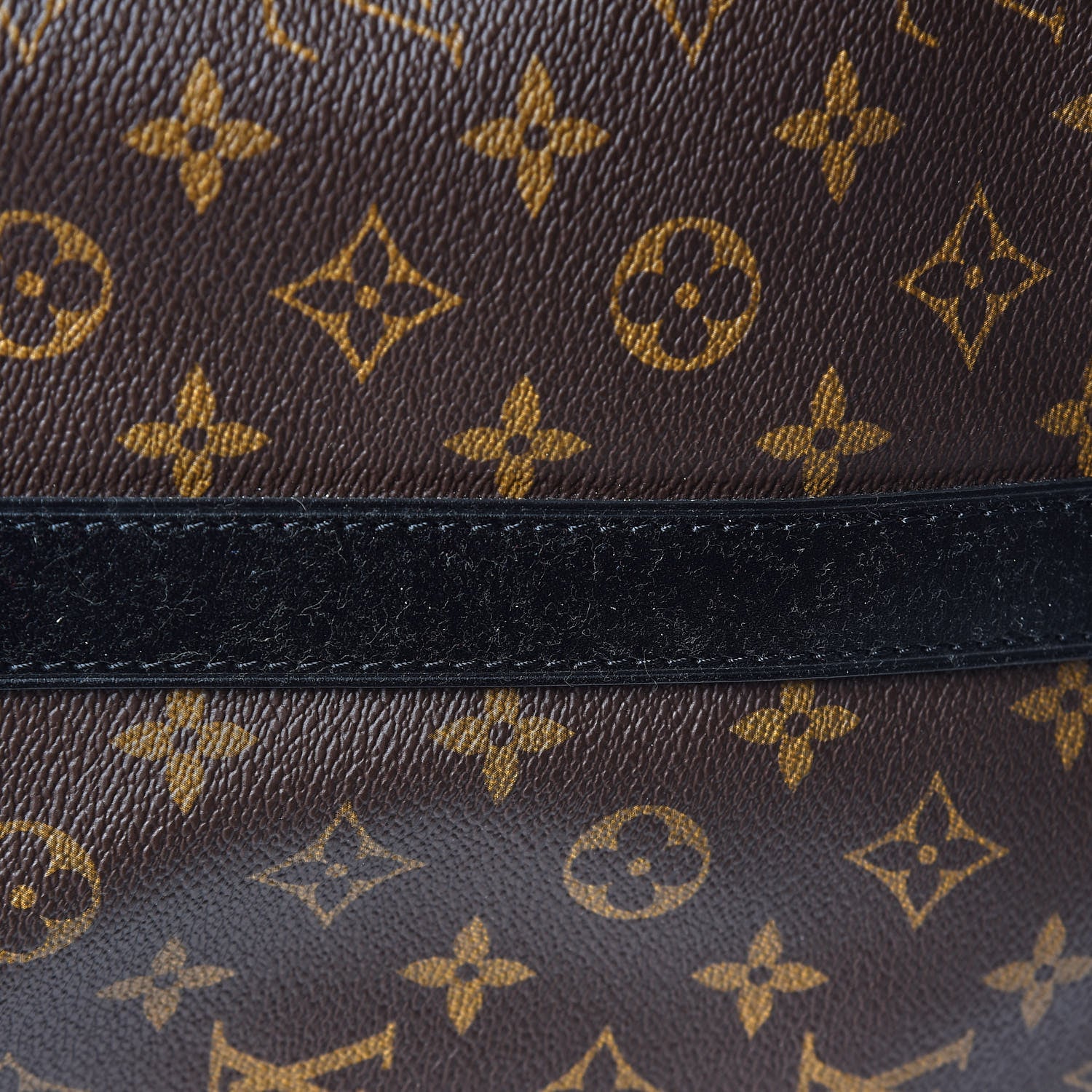 Louis Vuitton Monogram Macassar Keepall Bandouliere 55 11 of 15