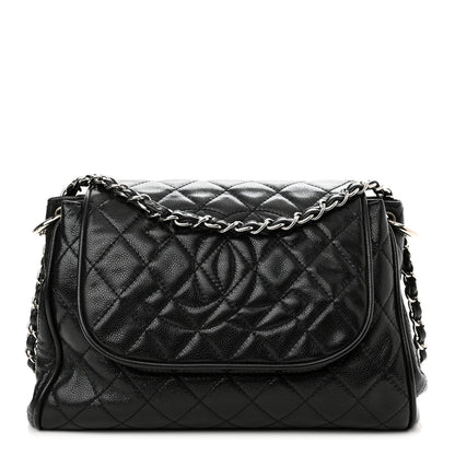 Chanel Caviar Quilted Timeless Accordion Flap Black 1 of 10