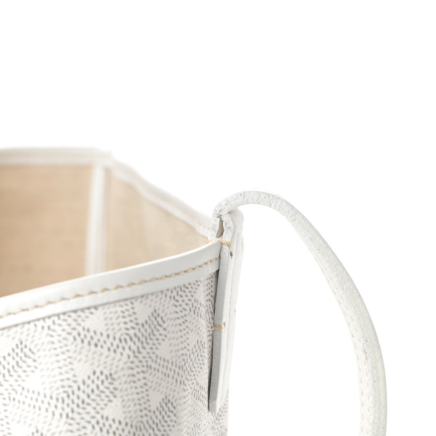 Goyardine Saint Louis PM White