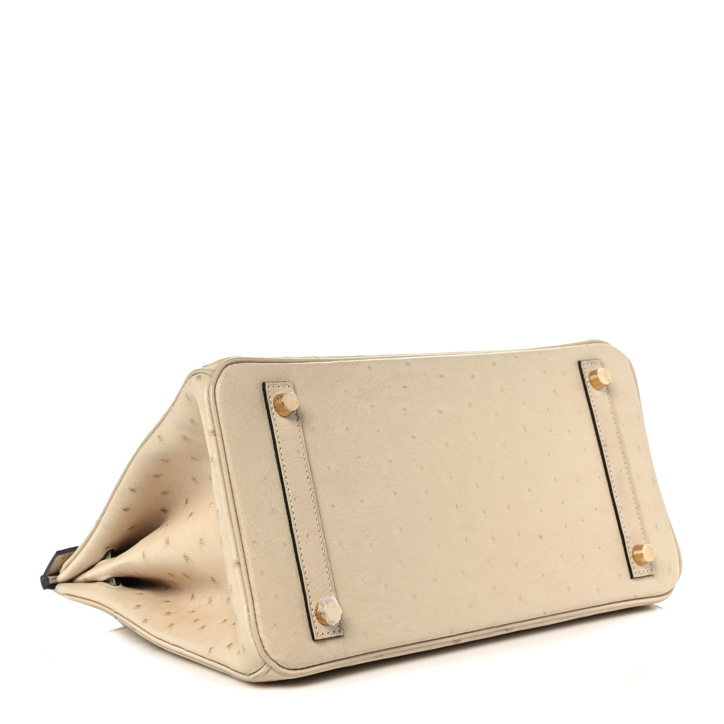 Ostrich Birkin 30 Parchemin