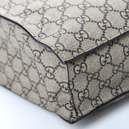 Gucci Soft GG Supreme Monogram Kingsnake Vertical Tote Black 11 of 16