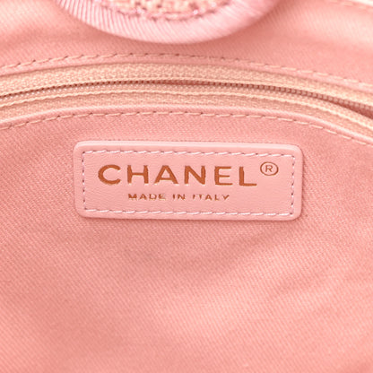 Chanel Lurex Boucle Mini Deauville Tote Pink 6 of 11