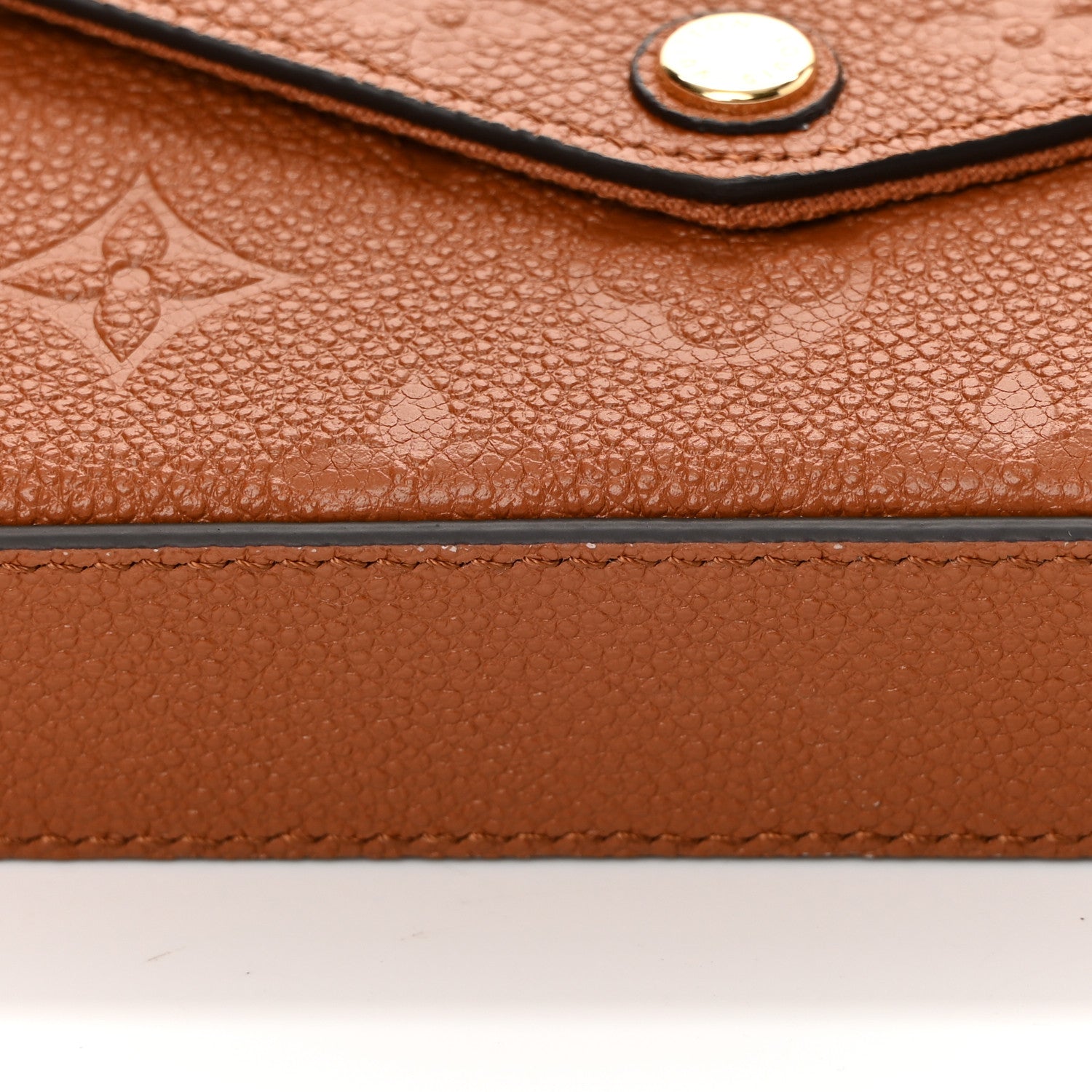 Louis Vuitton Empreinte Pochette Felicie Chain Wallet Cognac 12 of 13