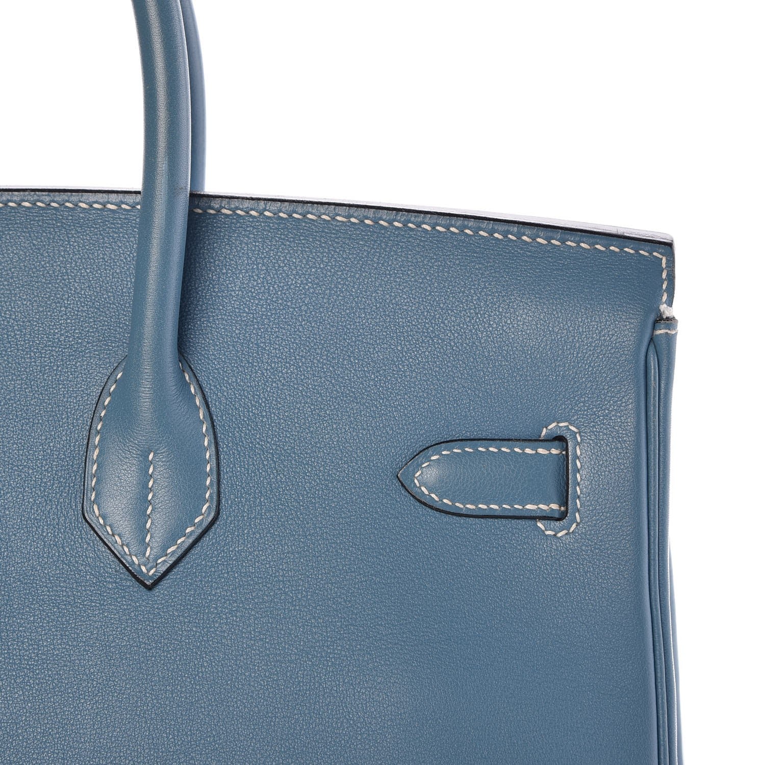 Hermes Gulliver Birkin 35 Blue Jean 14 of 33