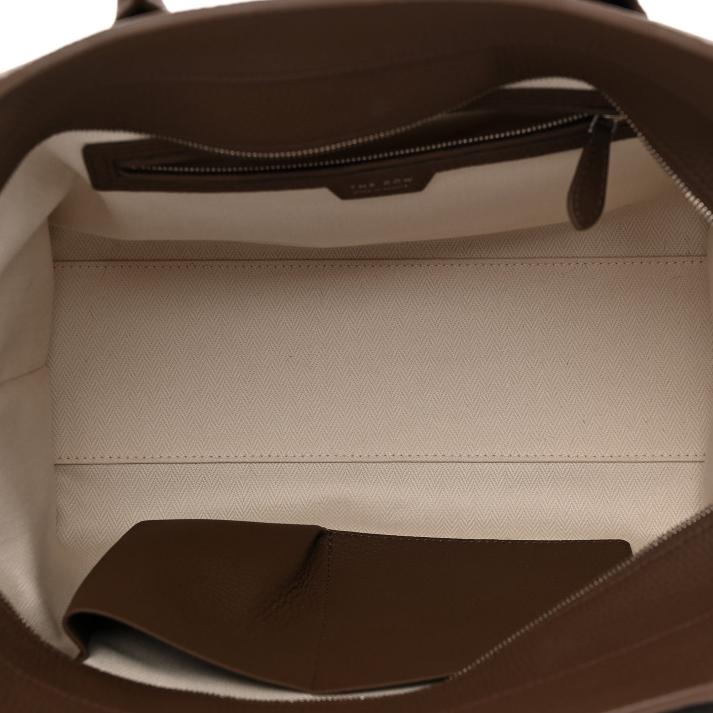 Matte Grained Calfskin Marlo 14 Dark Olive