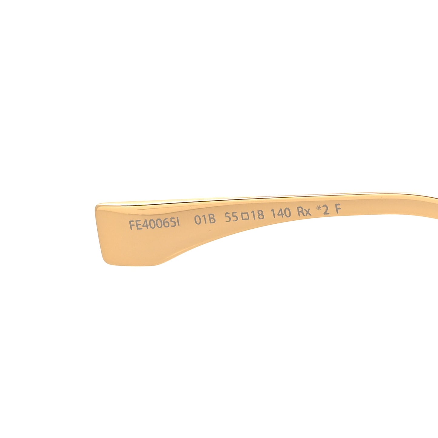 Acetate Fendigraphy Sunglasses FE40065I Black