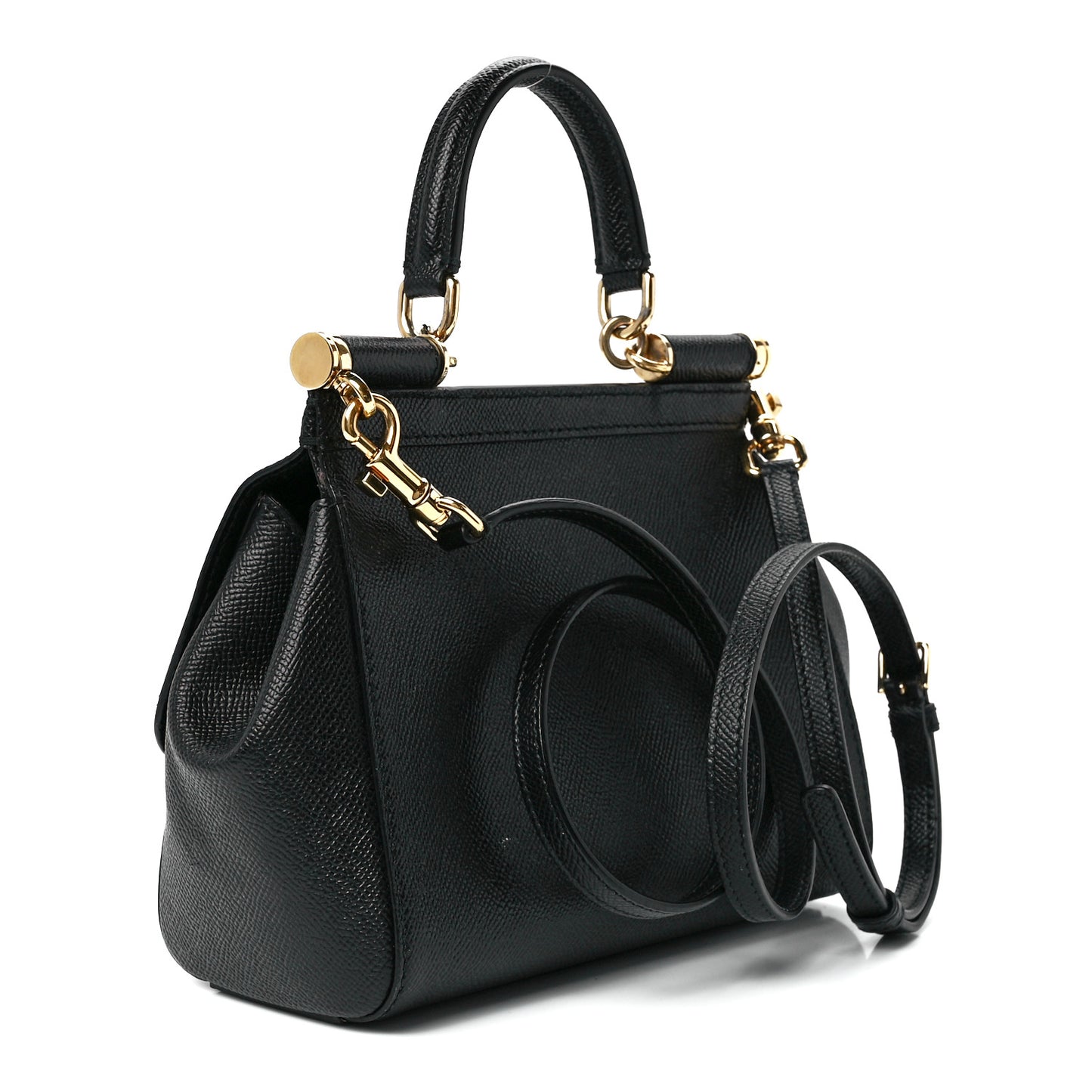 Dauphine Small Miss Sicily Satchel Black